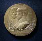 Medaille 1915 - Eerbetoon Albert I & Elizabeth, Verzenden, Overige materialen