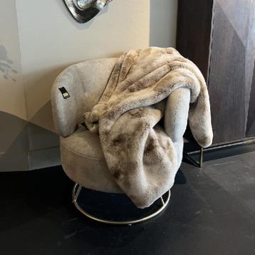 NIEUWE FAUTEUIL ZETEL Carice creme Armstoel beschikbaar voor biedingen