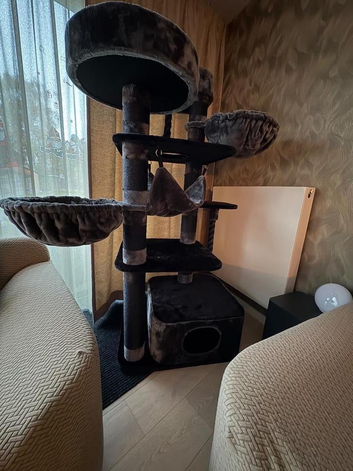 XL Kattenkrabpaal 180cm hoog 2 weken oud!, Dieren en Toebehoren, Krabmeubelen, Zo goed als nieuw, Krabpaal, Ophalen