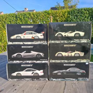 6 x 1/18 Minichamps Models beschikbaar voor biedingen