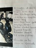 Scooter electrique bleu 50km / h+ 145 km au compteur  cux, Fietsen en Brommers, Ophalen, Overige modellen, Elektrisch, Nieuw