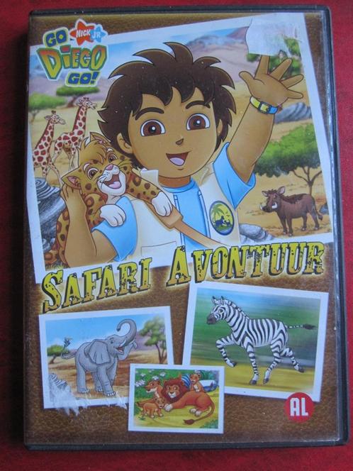 Go, Diego! Go! - safari avontuur, Cd's en Dvd's, Dvd's | Tekenfilms en Animatie, Zo goed als nieuw, Amerikaans, Tekenfilm, Alle leeftijden
