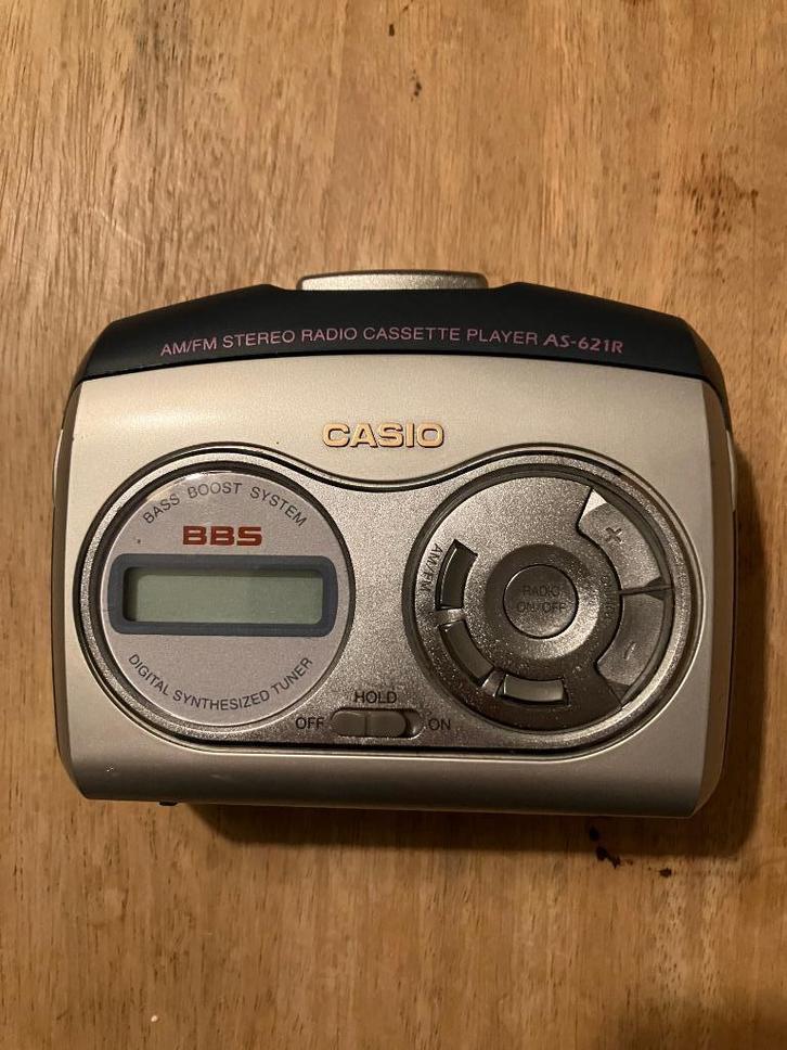 Vintage Casio Walkman AS-621R – Perfect werkend, Audio, Tv en Foto, Walkmans, Discmans en Minidiscspelers, Walkman, Ophalen of Verzenden