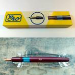 ERO pen - Bordeauxkleur - Gouden penpunt - Vintage, Overige merken, Nieuw, Met doosje, Ophalen of Verzenden
