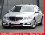 Mercedes E200 CDI*Avantgarde* AUTO XENON LEER GPS OPEN DAK, Auto's, Mercedes-Benz, Zwart, Bedrijf, Zilver of Grijs, 2143 cc