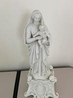 Frans porseleinen beeldje Madonna met kind, Antiek en Kunst, Ophalen