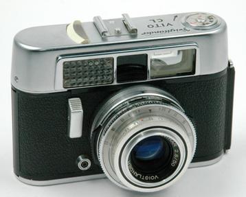 Voigtlander Vito CL argentique état impeccable+Trépied+acces disponible aux enchères