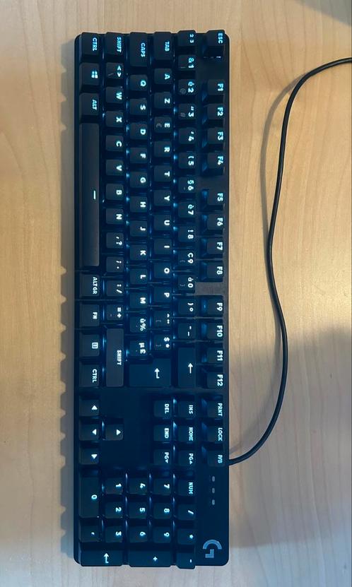 Clavier Logitech mécanique G413 SE, Computers en Software, Toetsenborden, Zo goed als nieuw, Azerty, Bedraad, Gaming toetsenbord