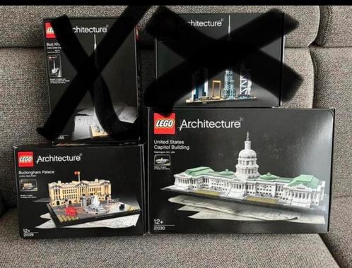 Lego architecture retired buildings lot/per stuk🇺🇸🇦🇪🇬🇧, Kinderen en Baby's, Speelgoed | Duplo en Lego, Zo goed als nieuw