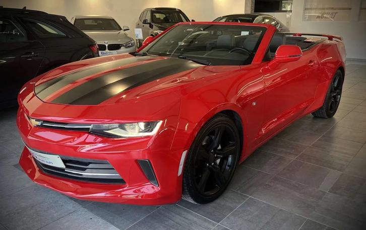 Chevrolet Camaro Cabriolet 2.0 Turbo*BOITE AUTO*LED*GPS*CAME, Auto's, Chevrolet, Bedrijf, Te koop, Camaro, ABS, Achteruitrijcamera