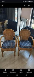 2 rotan stoelen - afhalen in Ertvelde of Zelzate, Antiek en Kunst, Ophalen