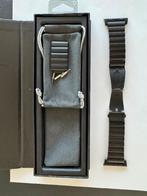 Nomad zwart titanium polsband Apple Watch, Handtassen en Accessoires, Ophalen, Zo goed als nieuw, Zwart