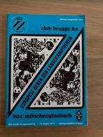 16-3- 1977 club brugge- bor. Mönchengladbach, Verzamelen, Ophalen, Gebruikt, Boek of Tijdschrift