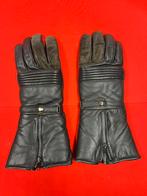 Lederen wintermotorhandschoenen. Maat 9, Ophalen, Tweedehands, Heren, Handschoenen