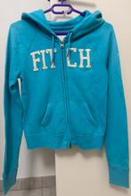 hoodie met rits A&F maat M turkoois, Enlèvement, Comme neuf, Taille 38/40 (M), Autres couleurs