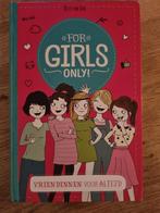 Hetty Van Aar - For girls only, Boeken, Ophalen of Verzenden, Zo goed als nieuw, Hetty Van Aar