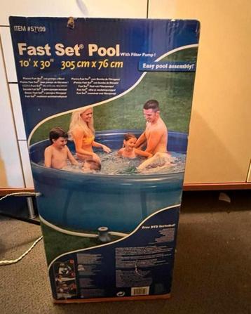 Fast set pool rond 305x76 NIEUW beschikbaar voor biedingen