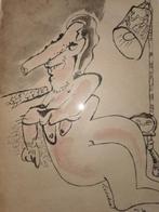 Lucebert  Gesigneerd en gedateerd  1970   Tekening    Afmeti, Ophalen