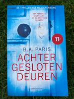 B.A. Paris - Achter gesloten deuren, Boeken, Ophalen, B.A. Paris