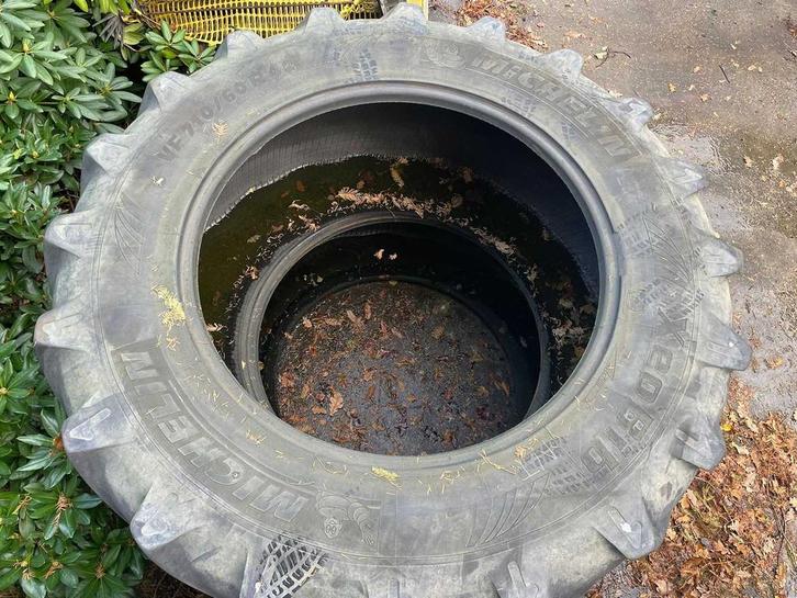 Michelin Xeobib 710/60R42 Tractorband (2x), Zakelijke goederen, Landbouw | Onderdelen | Banden, Velgen en Assen