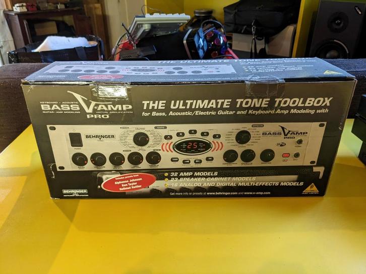 Bass effect module(behringer V-Amp pro), Muziek en Instrumenten, Versterkers | Bas en Gitaar, Zo goed als nieuw, Gitaar, Ophalen of Verzenden