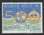 Belgie 1992 - Yvert/OBP 2455 - Europa - Columbus (ST), Timbres & Monnaies, Timbres | Europe | Belgique, Europe, Affranchi, Envoi