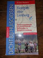 fietsgids Limburg, nieuwstaat, Livres, Guides touristiques, Autres marques, Guide de balades à vélo ou à pied, Enlèvement ou Envoi