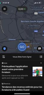 Compte Uber à faire louer Bruxelles