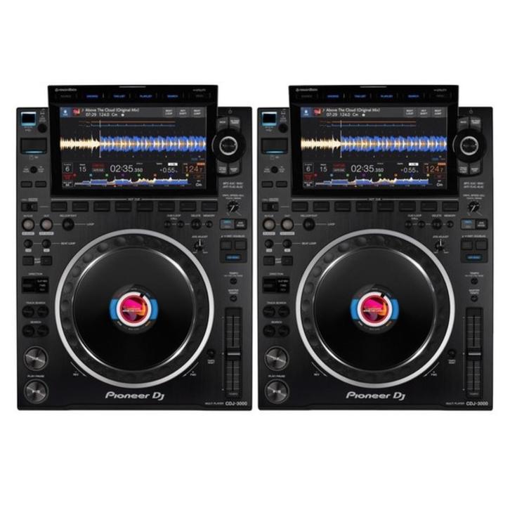 Set van 2 stuks Pioneer DJ CDJ 3000 CDJ3000, Muziek en Instrumenten, Dj-sets en Draaitafels, Zo goed als nieuw, Draaitafel, Pioneer