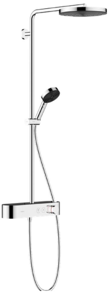 Pulsify S Showerpipe 260 1jet met ShowerTablet Select 400, Doe-het-zelf en Bouw, Sanitair, Nieuw, Douche, Chroom, Ophalen