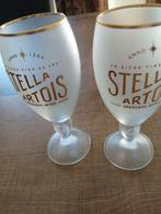 2 Stella Artois glazen, Verzamelen, Ophalen of Verzenden, Zo goed als nieuw, Glas of Glazen, Stella Artois