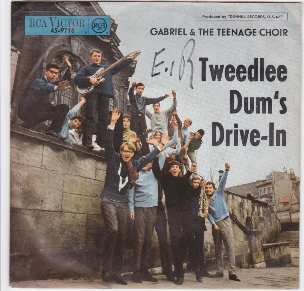 Single Gabriel & the Teenage Choir Duitsland Press Sixties, Cd's en Dvd's, Vinyl | Pop, Gebruikt, Overige formaten, Ophalen of Verzenden