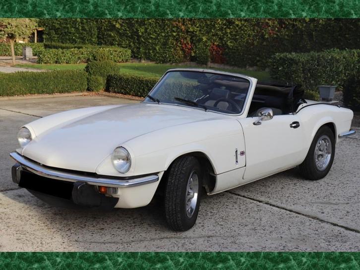 Oldtimer Triumph Spitfire, Auto's, Triumph, Particulier, Spitfire, Benzine, Cabriolet, 2 deurs, Handgeschakeld, Overige kleuren