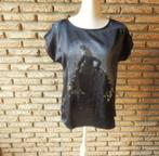 -89- blouse femme t.36 noire - bonobo -, Comme neuf, Taille 36 (S), Noir, Bonobo