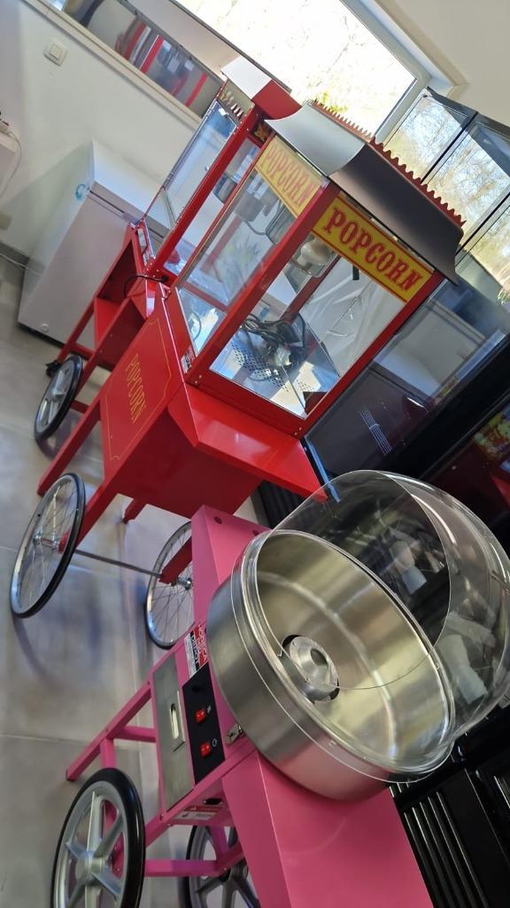 Popcornmaker en suikerspinmachine, Huis en Inrichting, Keuken | Tupperware, Nieuw, Verzenden