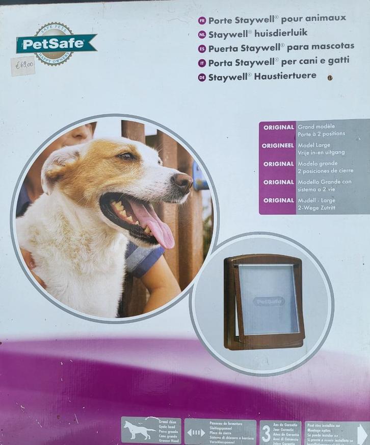 PetSafe luik voor hond of poes, Dieren en Toebehoren, Honden-accessoires, Nieuw, Ophalen
