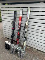 Volledige skiset X 3, brillen, schoenen, helm, Sport en Fitness, Skiën en Langlaufen, Ophalen, Zo goed als nieuw, Ski's