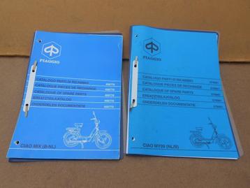 Piaggio Vespa Ciao Mix Onderdelen Boeken Parts List  beschikbaar voor biedingen