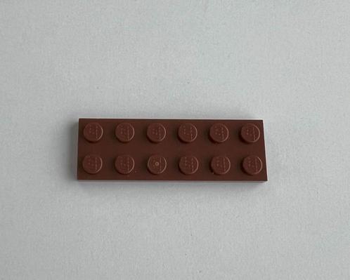 Lego plaat 2x6 bruin ID 3795 - (nog 40 stuks beschikbaar), Kinderen en Baby's, Speelgoed | Duplo en Lego, Nieuw, Lego, Losse stenen