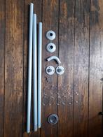 Tringle rideau de douche et Anneaux, Enlèvement, Comme neuf, Blanc, Autres types