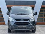 Ford Transit Custom 2.2d - DUBBEL CABINE - LICHTE VRACHT, Auto's, Ford, Zilver of Grijs, Te koop, 2198 cc
