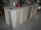Steigerhouten barmeubel 2506585 cm – met opbergruimte, Huis en Inrichting, Barren, Ophalen, Gebruikt