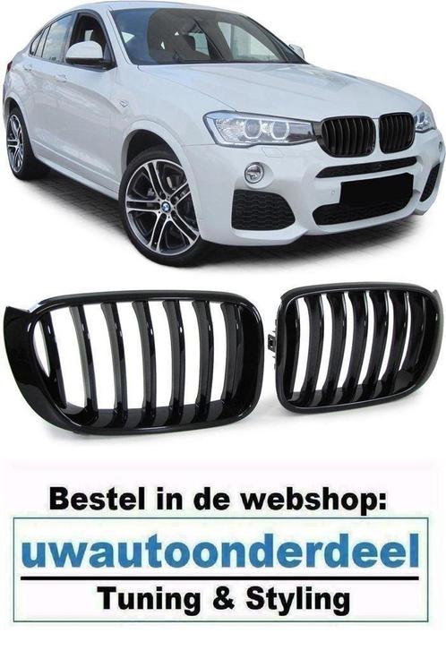 Glans Zwart Grill M Look Voor Bmw X3 F25 X4 F26, Auto diversen, Tuning en Styling, Verzenden