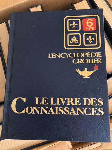 Lot des 15 encyclopedie grolier  beschikbaar voor biedingen