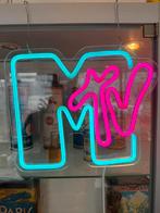 MTV reclame NeoN verlichting, Verzamelen, Ophalen of Verzenden, Gebruikt, Lichtbak of (neon) lamp