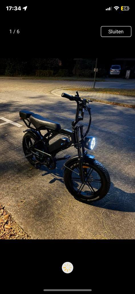 Fatbike, Fietsen en Brommers, Elektrische fietsen, Zo goed als nieuw, Ophalen