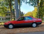 alfa Romeo 164 2.0 v6 turbo, Auto's, Voorwielaandrijving, 4 deurs, Zwart, Leder