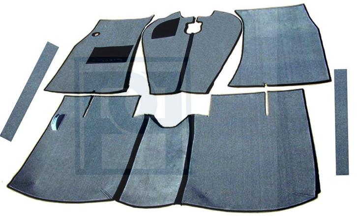 Volvo Mattenset Amazon 7 delig pasvorm incl isolatie licht g, Auto-onderdelen, Interieur en Bekleding, Volvo, Nieuw, Ophalen of Verzenden