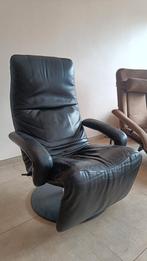 Jori lederen relax-zetel, Huis en Inrichting, Fauteuils, Ophalen, Gebruikt
