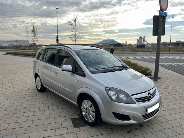 Opel Zafira 1.7CDTI Ecoflex Euro5 7-zit Gekeurd met carpass, Auto's, Opel, Bedrijf, Te koop, Zafira, ABS, Airbags, Airconditioning
